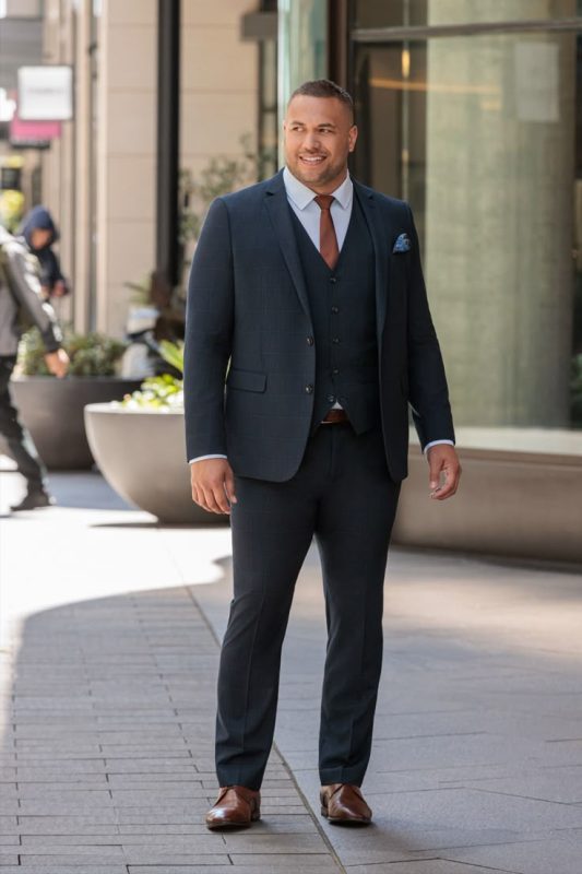 مدل کت و شلوار اداری سایز بزرگ ترک-مرماریس