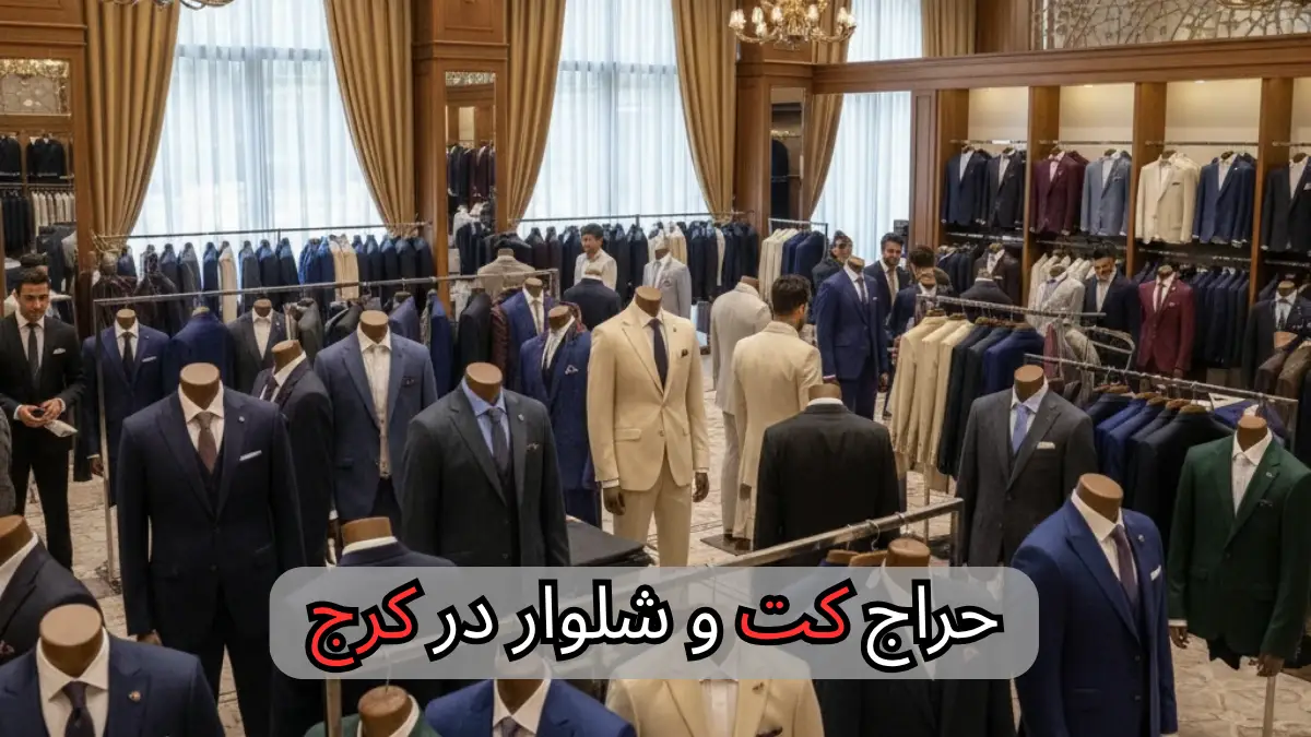 حراج کت و شلوار در کرج