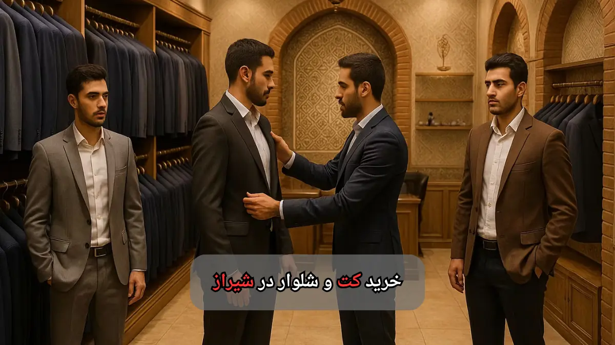 خرید کت و شلوار در شیراز-مرماریس