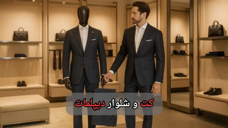 کت و شلوار دیپلمات- مرماریس